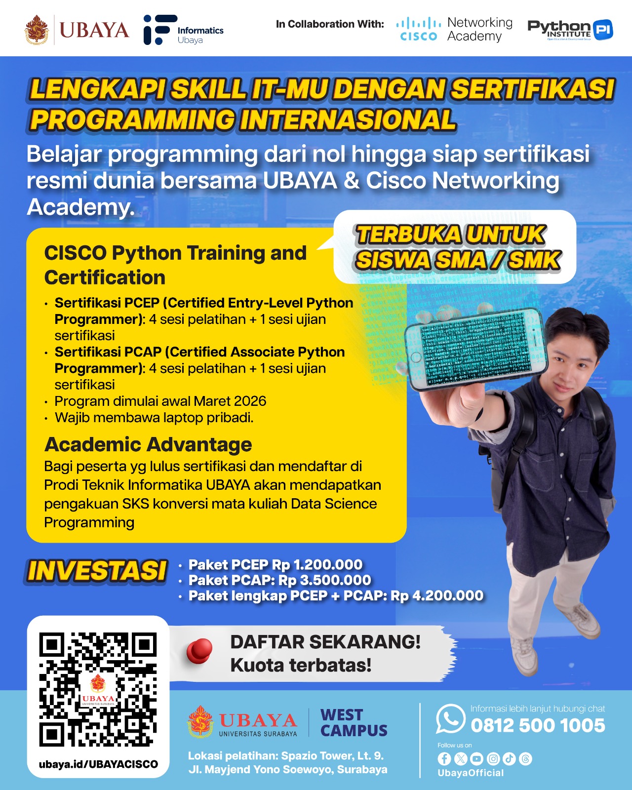 Belajar Programming dengan Sertifikasi Resmi Dunia