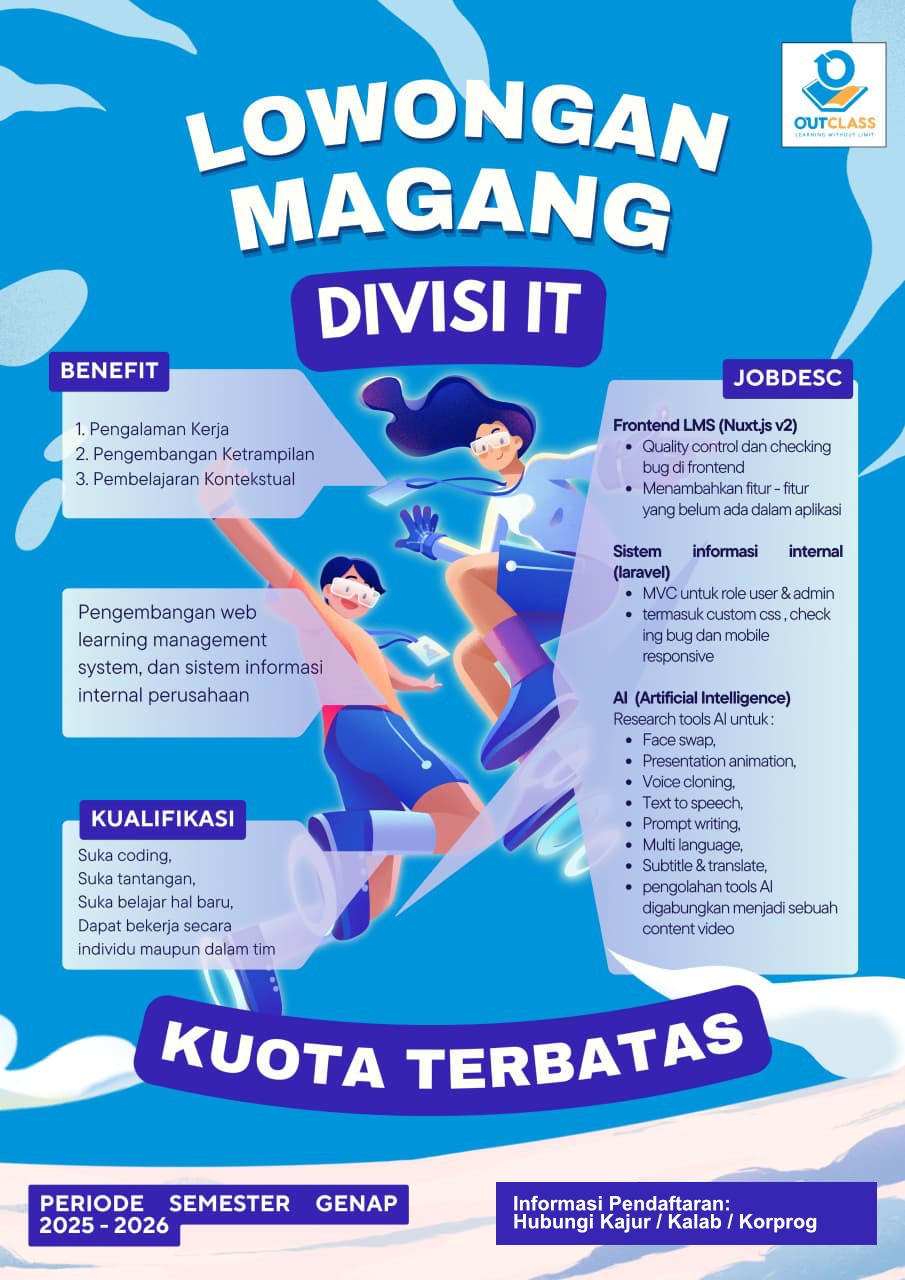 Internship Program (Genap 25-26) - Outclass
