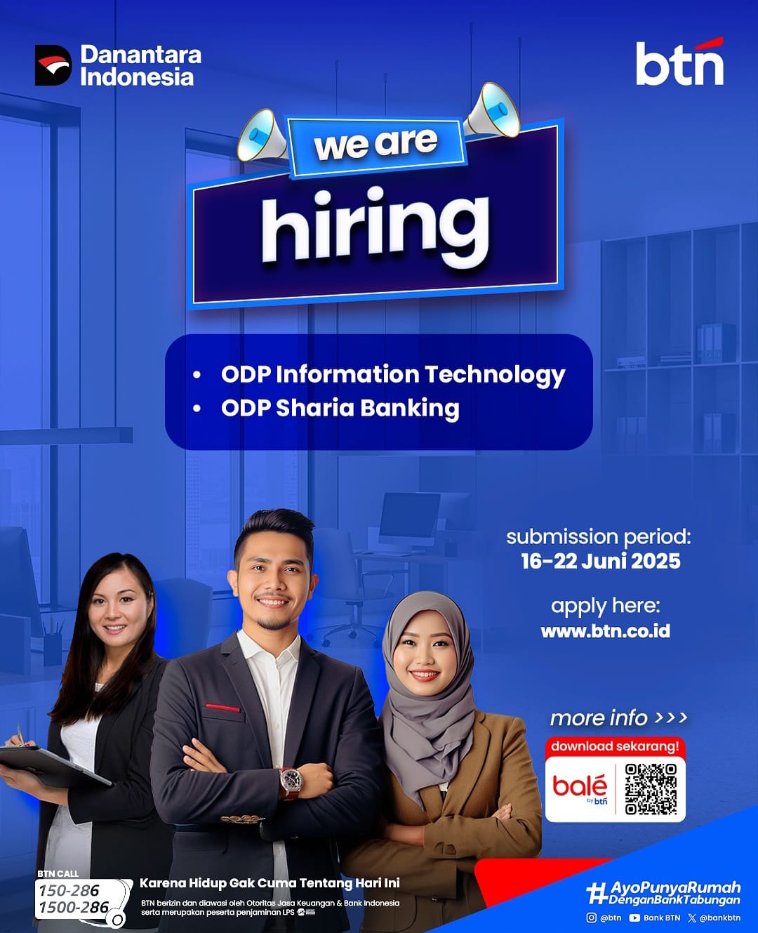 Job Vacancy - ODP from BTN