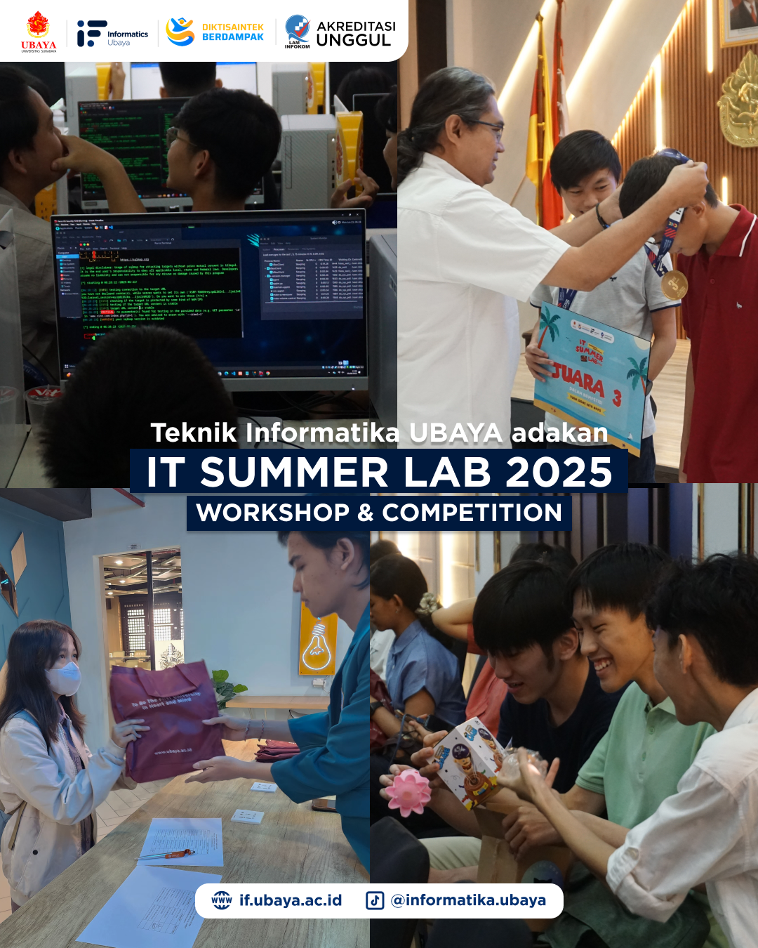UBAYA IT SUMMER LAB 2025: Workshop dan Competition