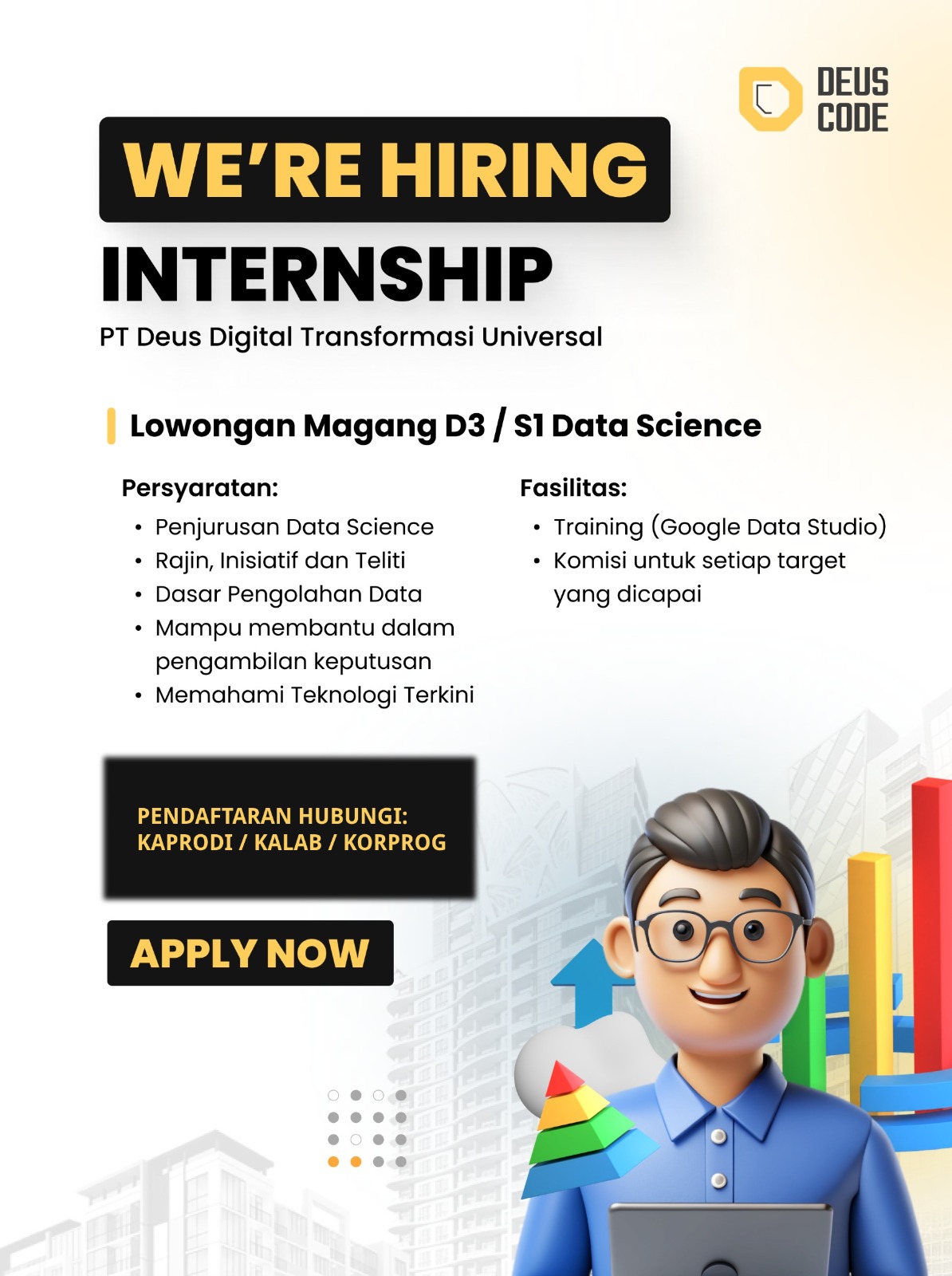 Internship Program - Deus Code (Data Science)