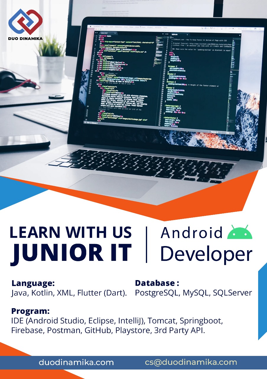 Kesempatan Belajar dan Magang sebagai Junior IT Android Developer di Duo Dinamika