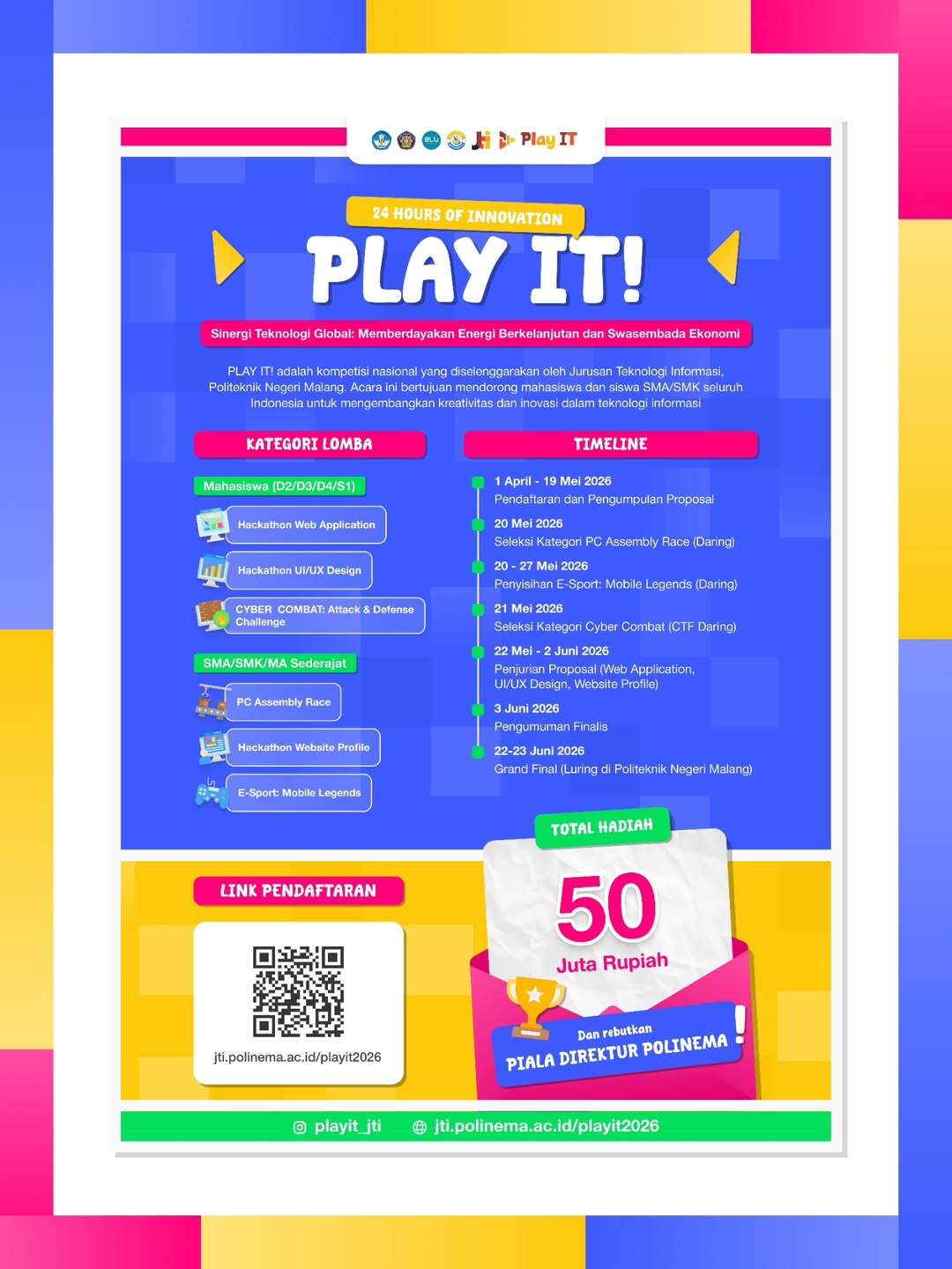 Kompetisi Nasional - PLAY IT! 2026