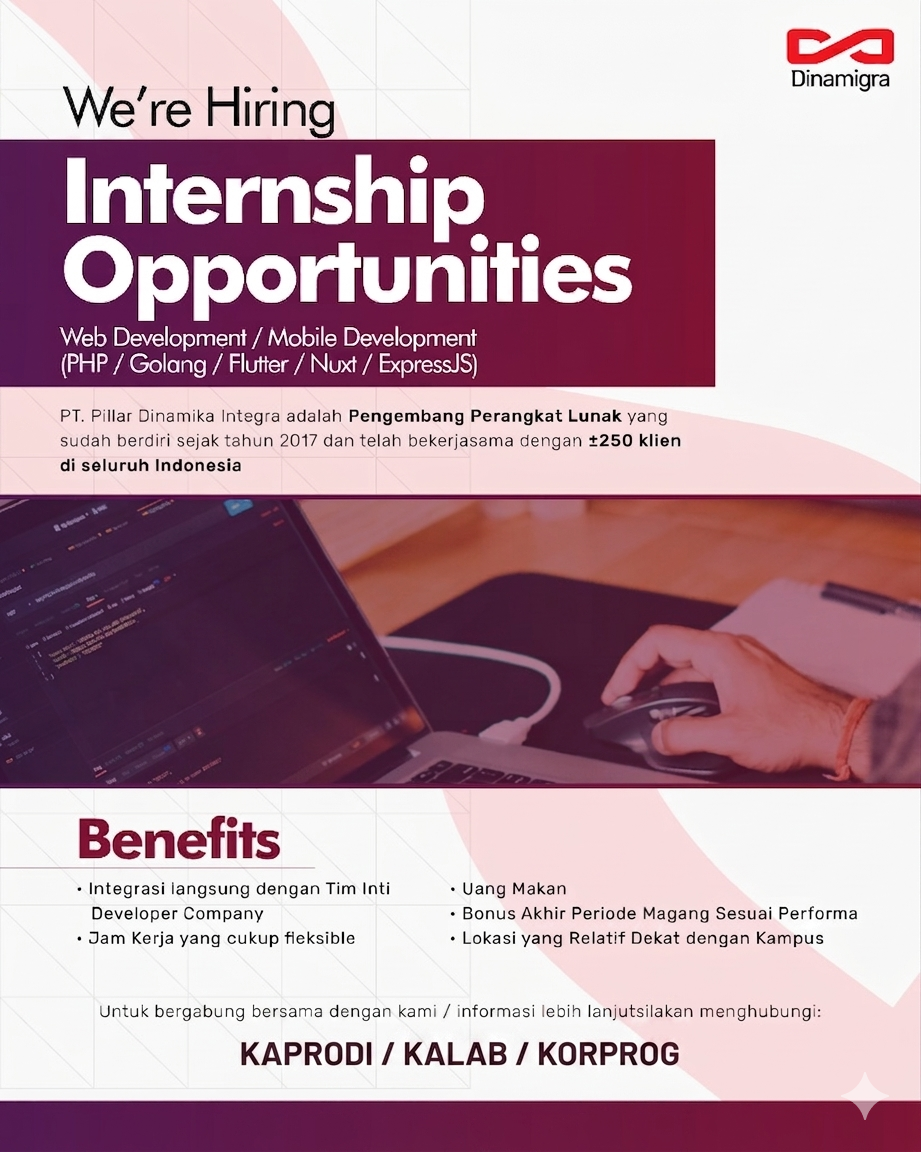 Internship Program (Gasal 26 - 27) - Dinamigra