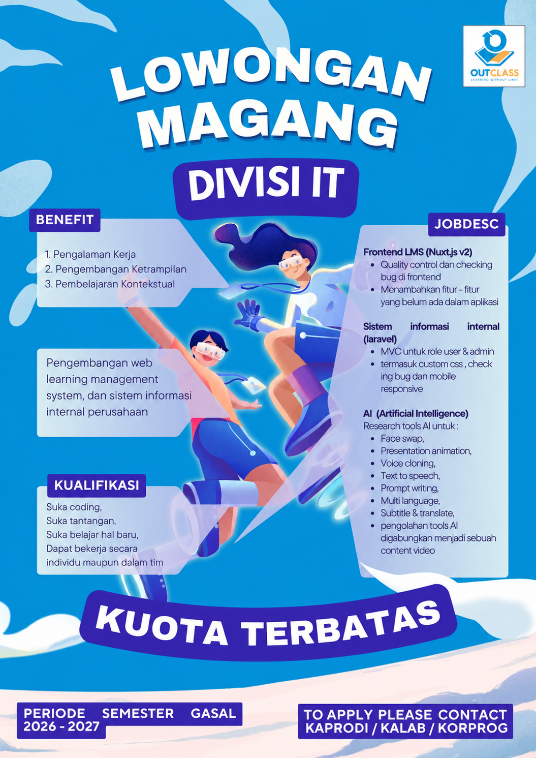 Internship Program (Gasal 26 - 27) - Outclass