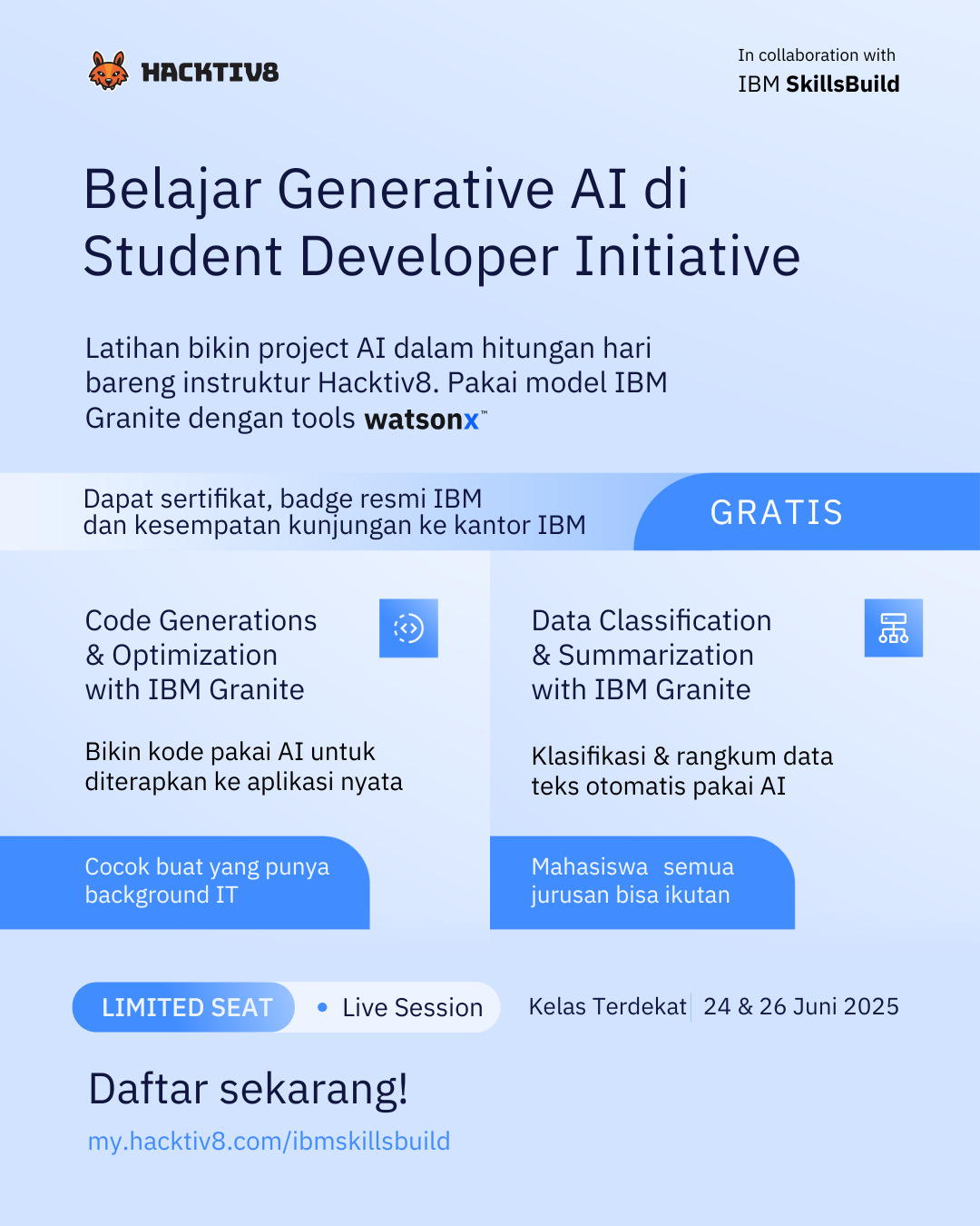 https://if.ubaya.ac.id/Belajar Generative AI di Student Developer Initiative - HACKTIV8