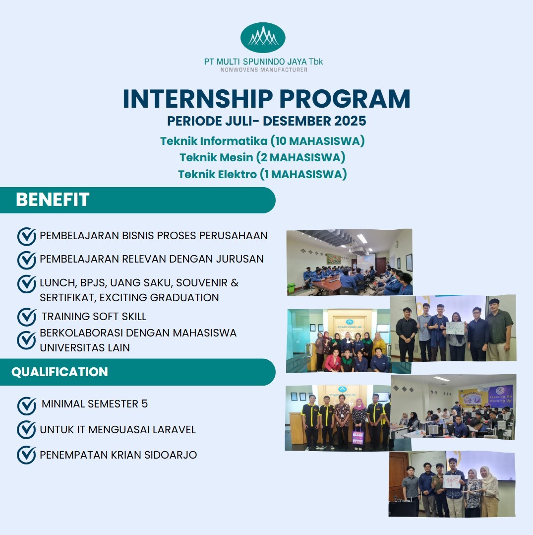 Internship Program - PT Multi Spunindo Jaya