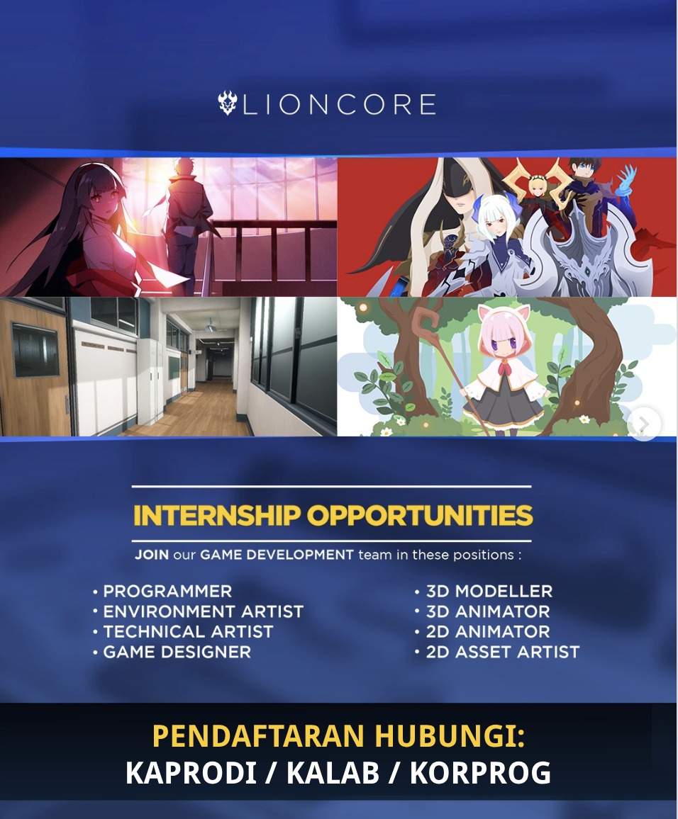 Internship Program - Lion Core Studio