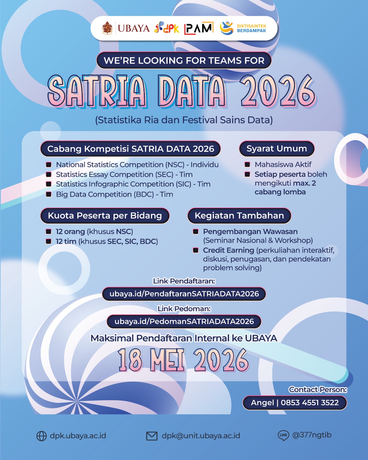 Kompetisi Nasional - SATRIA DATA 2026