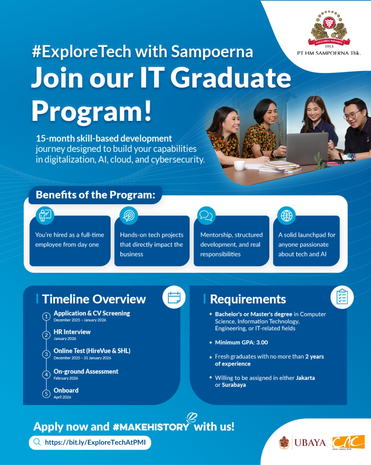 Job Vacancy - HM Sampoerna